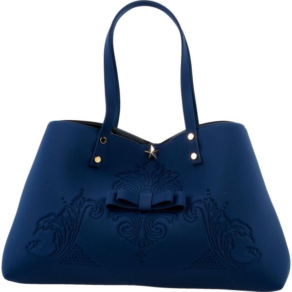 Borsa a mano maxi doppio manico tinta unita LA FILLE des FLEURS tinta unita