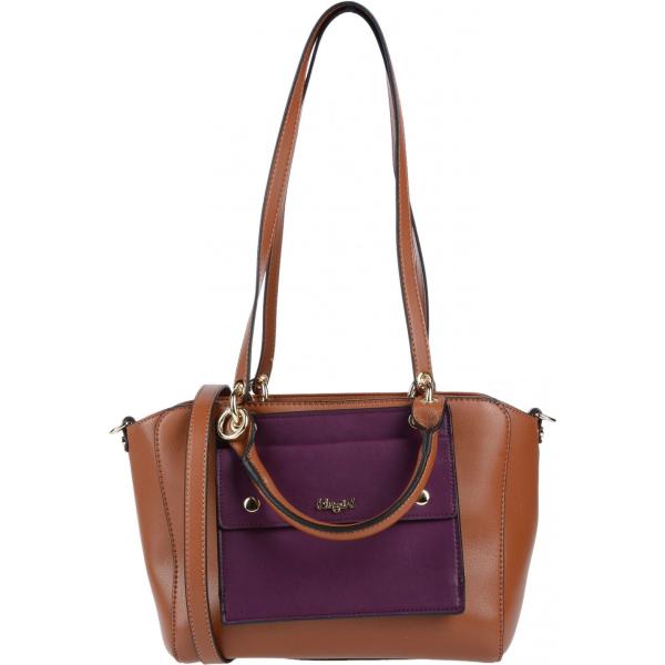 Borsa a mano fantasia in pelle martellata taglia media con zip interno foderato con tracolla removibile Blugirl Blumarine multicolore