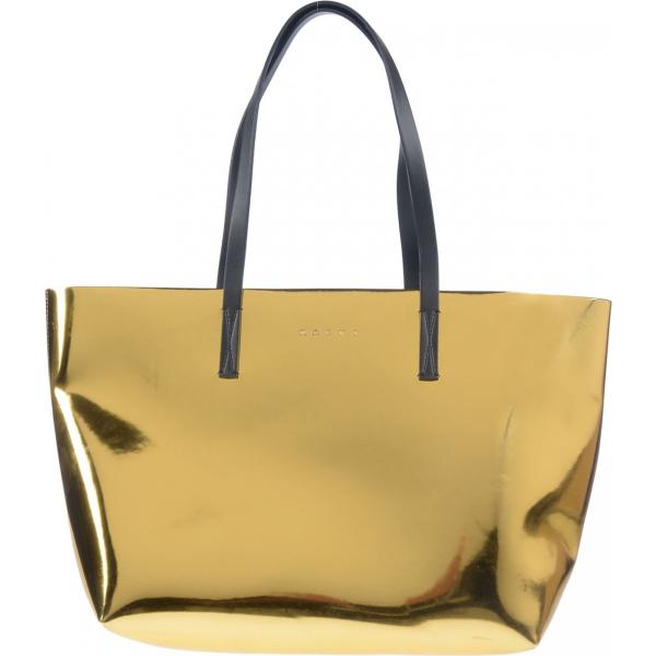 borsa a spalla Marni giallo tinta unita