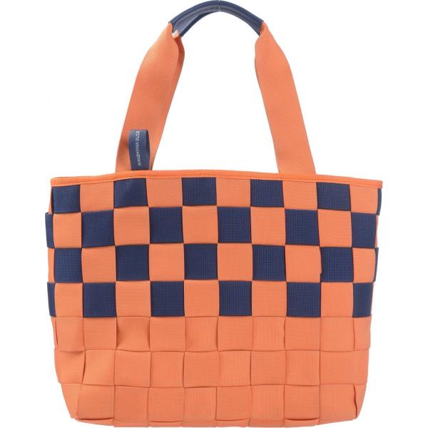 borse a mano Mandarina Duck arancione a quadri