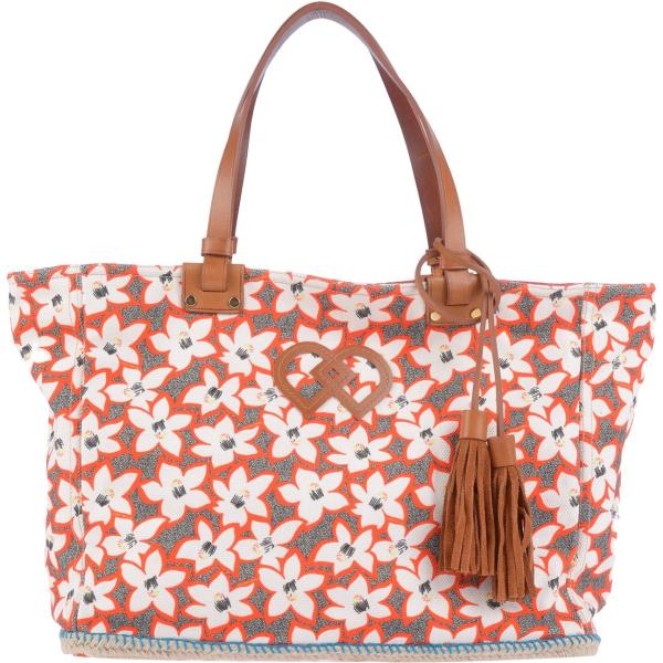 borse a mano Dsquared2 multicolore a fiori