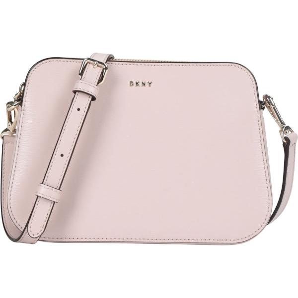 Borsa a tracolla mini con stampa e zip interno foderato in pelle tinta unita Dkny tinta unita