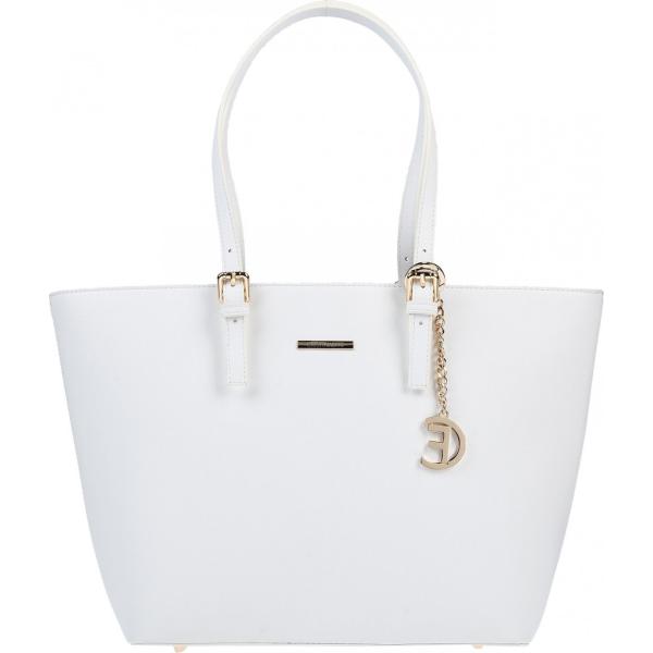 Borsa a mano maxi con zip interno foderato tinta unita Cristinaeffe tinta unita