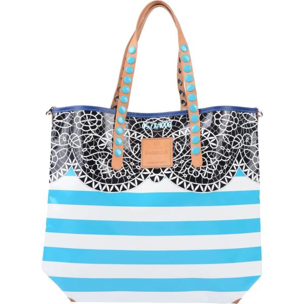 borse a mano GABSILLE by GABS blu a righe