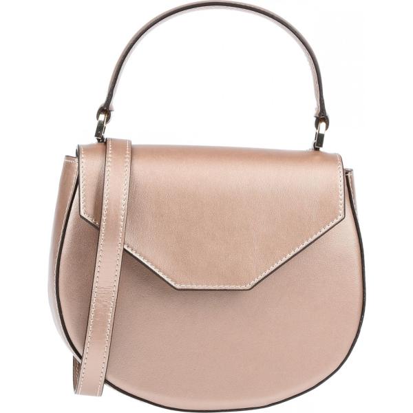 Borsa a mano mini con manico effetto laminato interno foderato tinta unita My Choice tinta unita