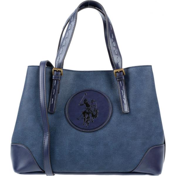 Borsa a mano fantasia taglia media doppio manico interno foderato U.s.polo Assn. multicolore