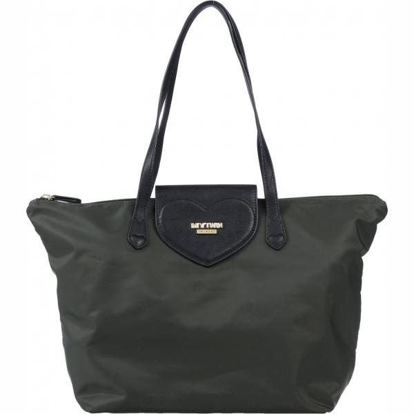 Borsa a mano maxi fantasia multicolore con zip My Twin Twinset multicolore