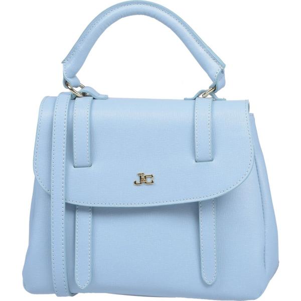 Borsa a mano mini con manico in pelle martellata interno foderato tinta unita J&C Jackyceline tinta unita