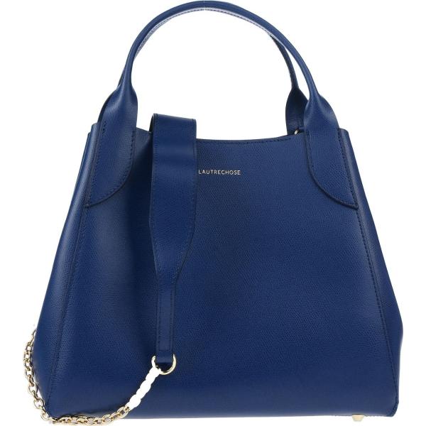 Borsa a mano taglia media con zip interno sfoderato tinta unita L Autre Chose tinta unita