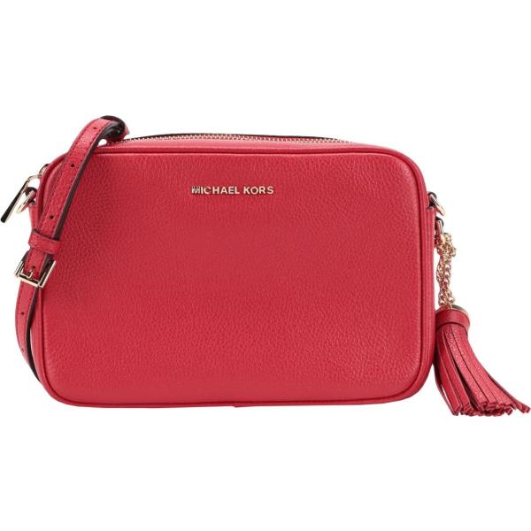 borse a tracolla Michael Michael Kors rosso tinta unita