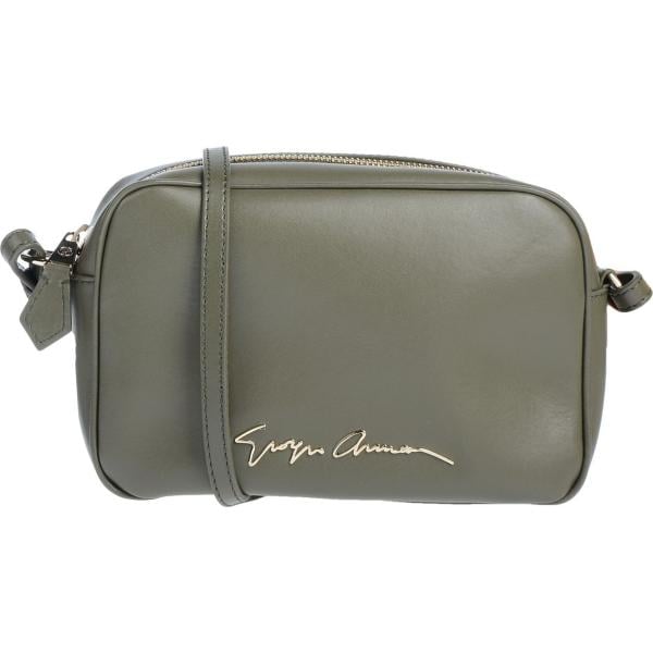 borsa a tracolla Giorgio Armani tinta unita