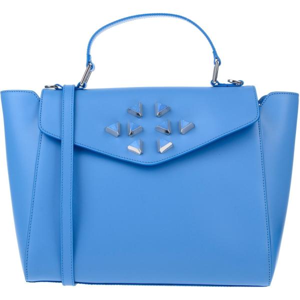 Shopping bag blu Tosca Blu tinta unita