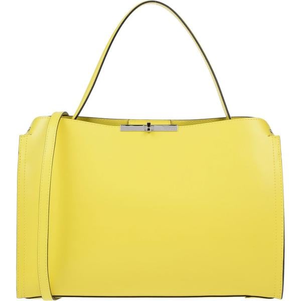 Borsa a mano con manico taglia media a scatto interno foderato tinta unita Gianni Chiarini tinta unita