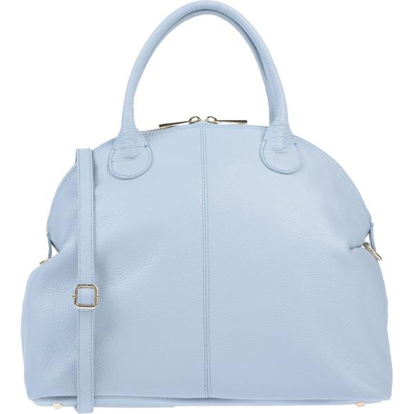 Borsa maxi in pelle martellata con zip interno foderato tinta unita Laura Di Maggio tinta unita