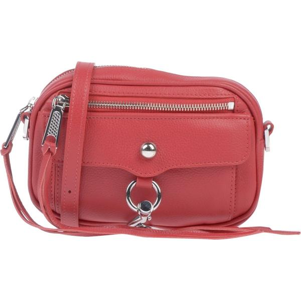 Borsa a tracolla mini in pelle martellata con zip interno foderato tinta unita Rebecca Minkoff tinta unita