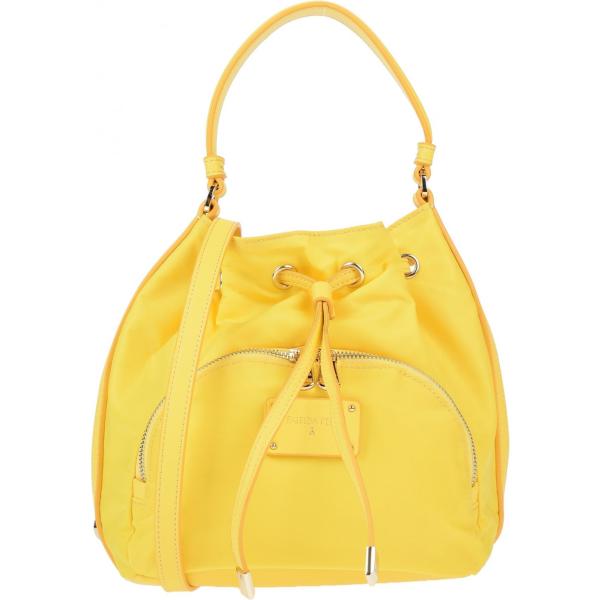 Borsa a mano secchiello con manico taglia media con coulisse interno foderato in pelle sintetica tinta unita Patrizia Pepe tinta unita