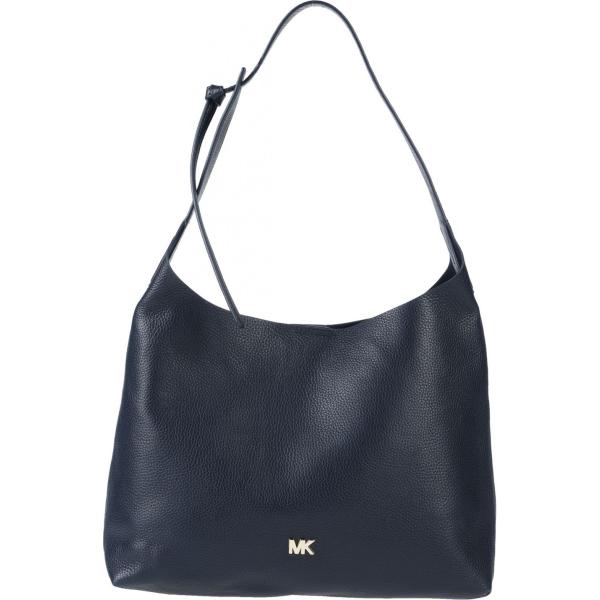 borsa a spalla Michael Michael Kors blu tinta unita