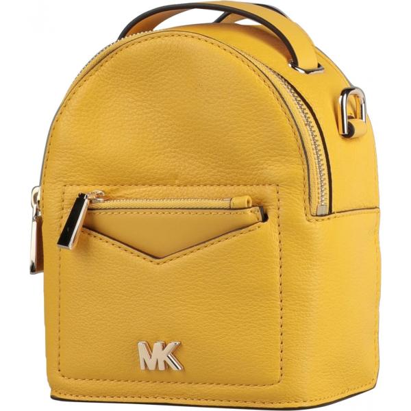zaini Michael Michael Kors giallo tinta unita