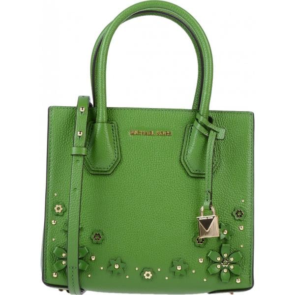 borse a mano Michael Michael Kors verde a fiori