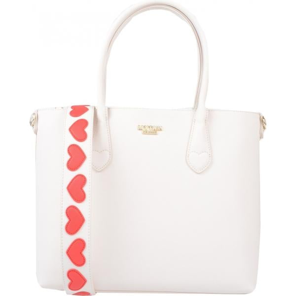 Borsa a mano taglia media con zip in pelle sintetica tinta unita My Twin Twinset tinta unita