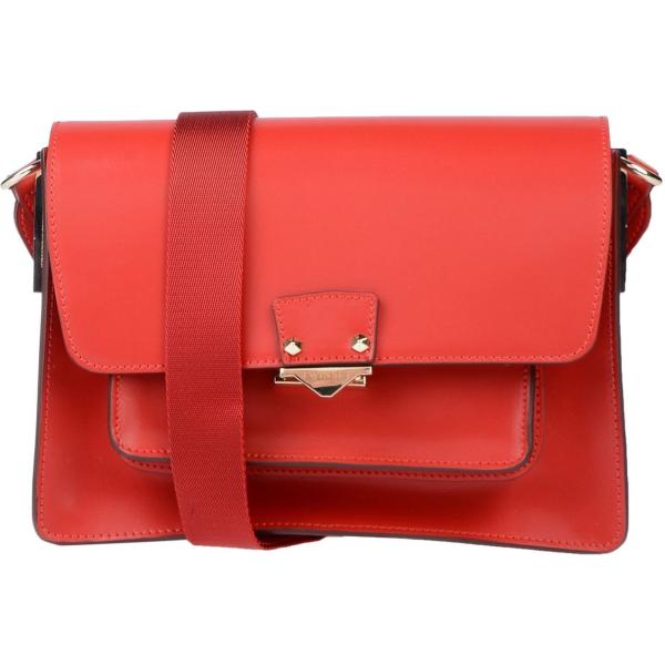 Borsa a tracolla mini a scatto interno foderato in pelle tinta unita Twinset tinta unita