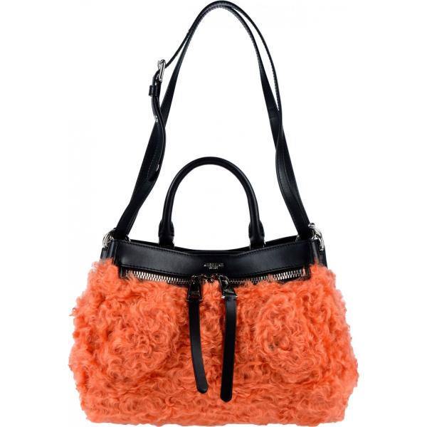 borse a spalla Moschino arancione