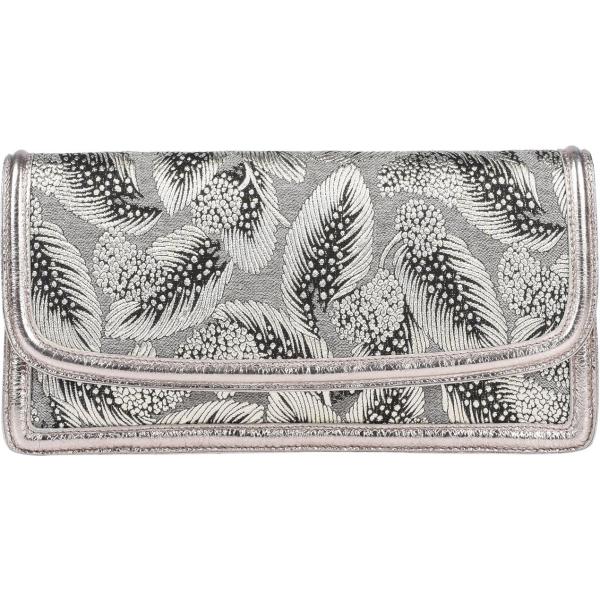 Borsa a mano fantasia floreale effetto laminato taglia media interno sfoderato jacquard Dries Van Noten a fiori