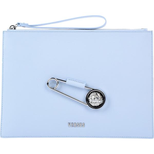 Borsa a mano con manico e stampa taglia media con zip interno foderato tinta unita Versus Versace tinta unita