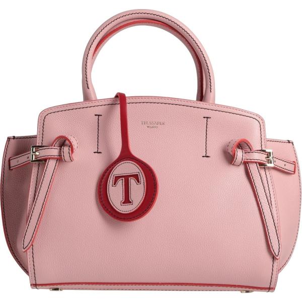 borse a mano Trussardi rosa tinta unita