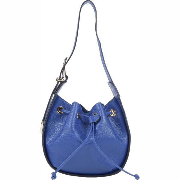 borse a mano Ab Asia Bellucci blu tinta unita