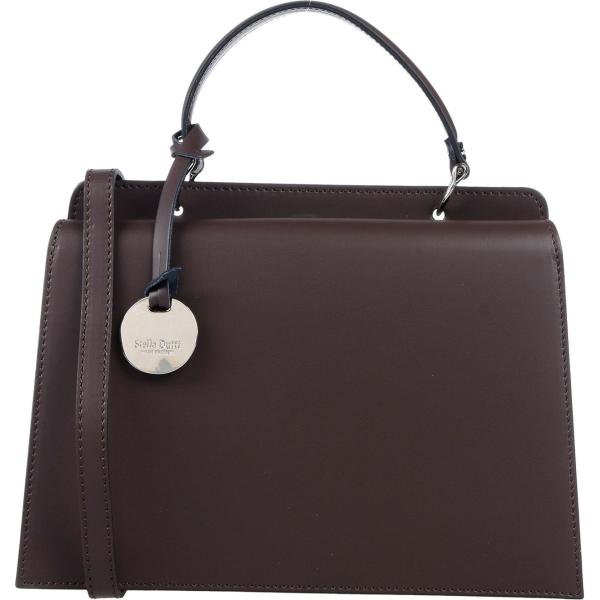 Borsa a mano con manico taglia media tinta unita Stella Dutti tinta unita