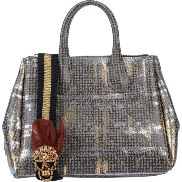 Borsa a mano fantasia multicolore effetto laminato taglia media con zip interno sfoderato con tracolla removibile Gum By Gianni Chiarini multicolore