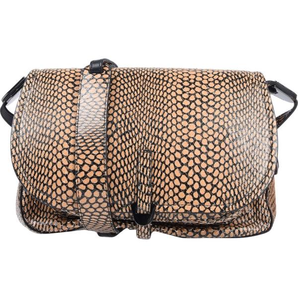 Borsa a tracolla con stampa taglia media con laccetti interno foderato Coccinelle multicolore animalier