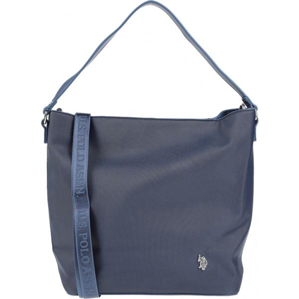 borse a mano U.s.polo Assn. blu tinta unita