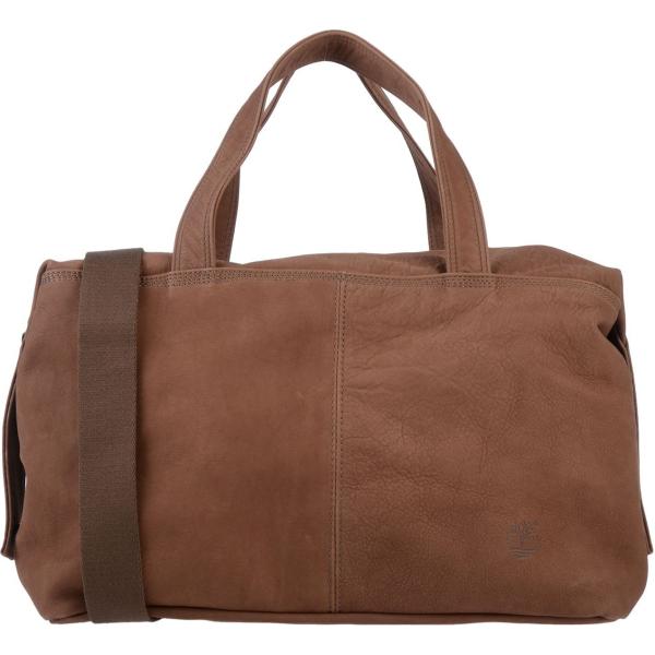 borsa a mano Timberland marrone tinta unita