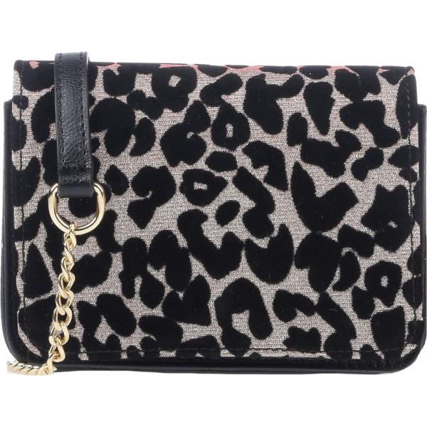 Borsa a tracolla petit fantasia glitter in velluto Studio Moda animalier