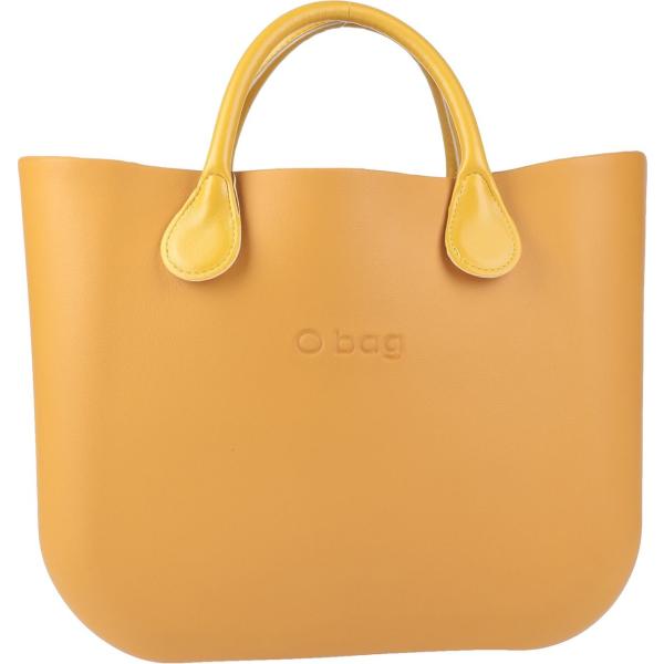 borse a mano O Bag giallo tinta unita