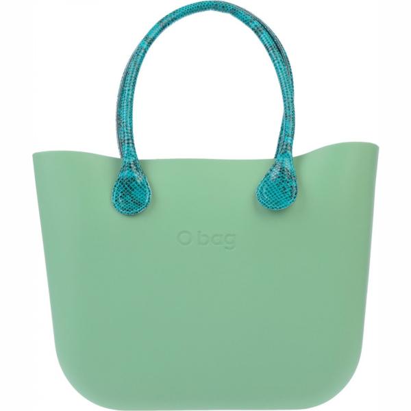 borse a spalla O Bag verde animalier