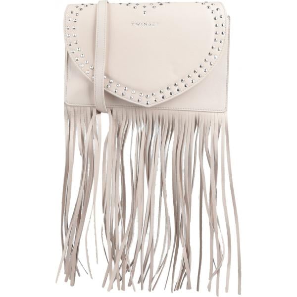 borse a tracolla Twinset rosa tinta unita