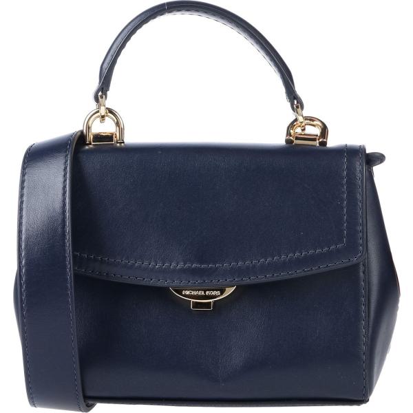 borse a mano Michael Michael Kors blu tinta unita