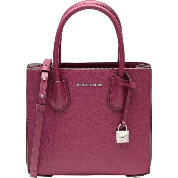 borse a mano Michael Michael Kors viola tinta unita