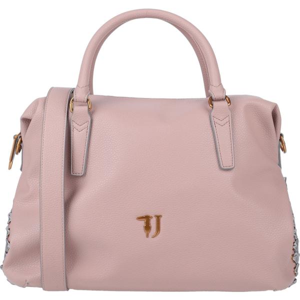 borse a mano Trussardi Jeans rosa tinta unita