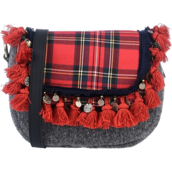 borsa a tracolla Viamailbag rosso fantasia