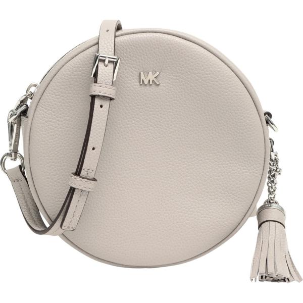 Borsa a tracolla con manico in pelle martellata taglia media con zip interno foderato tinta unita Michael Michael Kors tinta unita