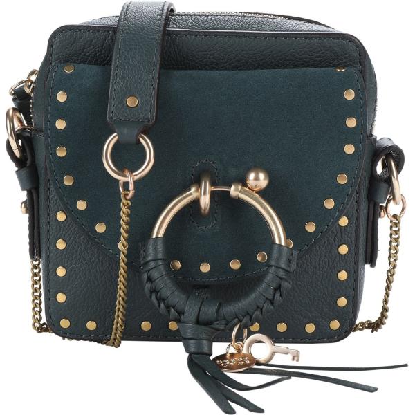 borsa a tracolla See By Chloé verde tinta unita