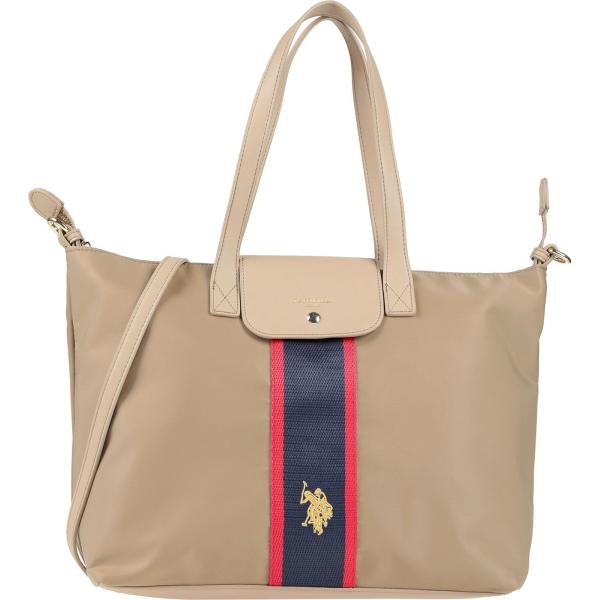 borse a mano U.s.polo Assn. marrone tinta unita