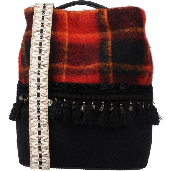 borse a spalla Viamailbag rosso scozzese