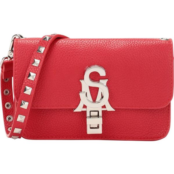 borse a tracolla Steve Madden rosso tinta unita