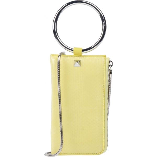 borse a mano Salar giallo animalier