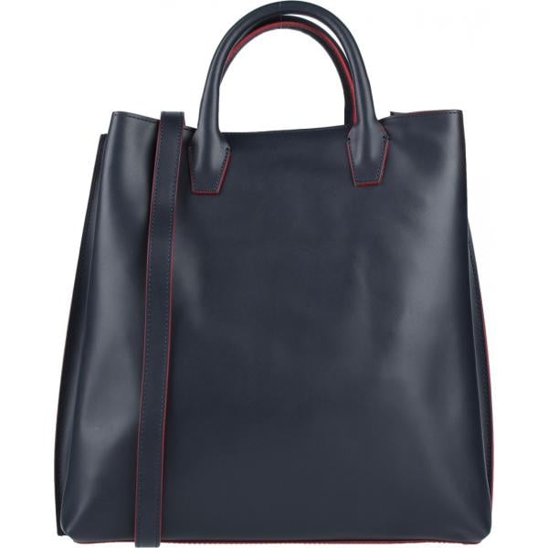 Borsa a mano maxi con zip interno foderato in pelle tinta unita Lombardi tinta unita